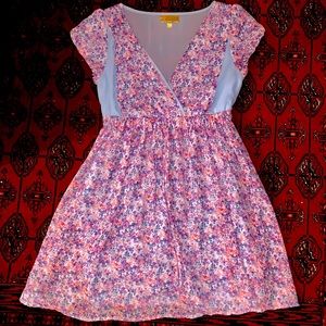 Princess Vera Wang floral dress